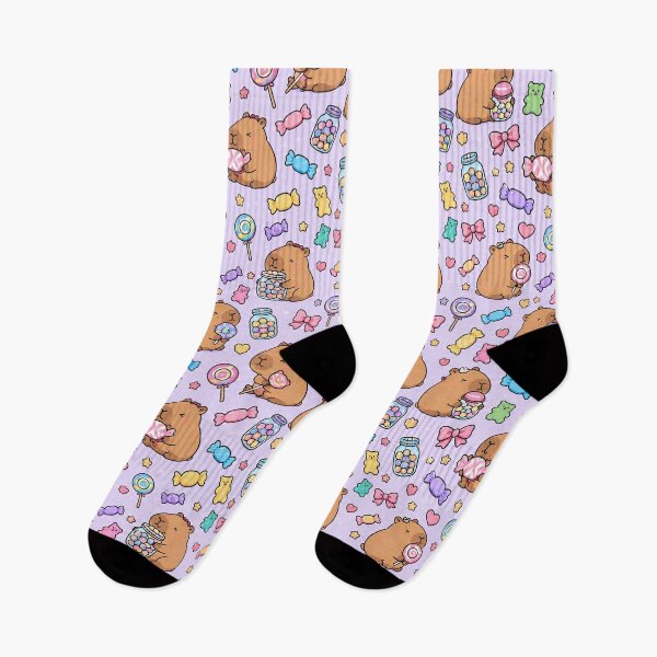 Item preview, Capybara Candy Shop Pattern designed and sold by Soft Berry Studio.