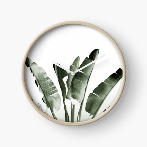 Traveler palm Clock