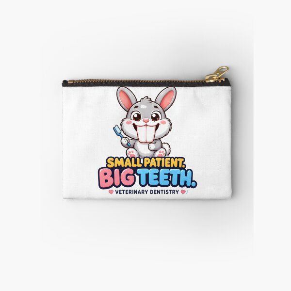 Item preview, Small Patient, Big Teeth – Funny Veterinary Dentistry Bunny designed and sold by Bettybee00.