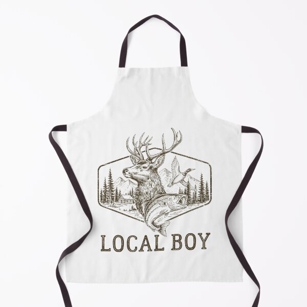 Item preview, Local Boy Deer Hunting Fishing Lover designed and sold by studio-ssaam.