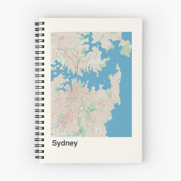 Item preview, Sydney Minimalistic Map Art designed and sold by MapsNerd.