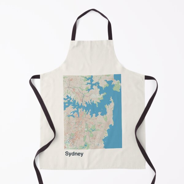 Item preview, Sydney Minimalistic Map Art designed and sold by MapsNerd.