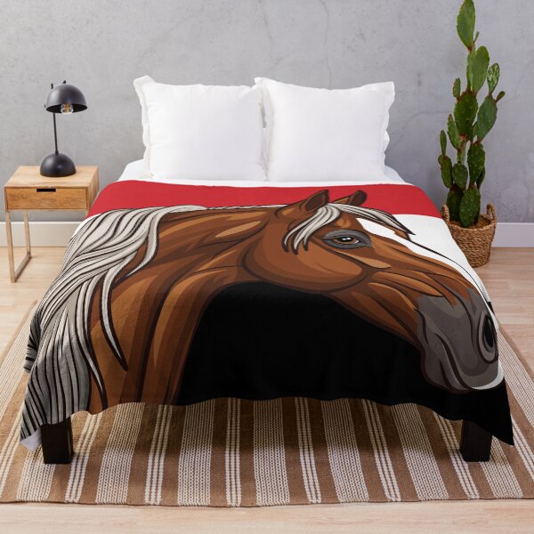 Item preview, An Abu' Urquob horse and the flag of Yemen designed and sold by Cheval-de-coeur.