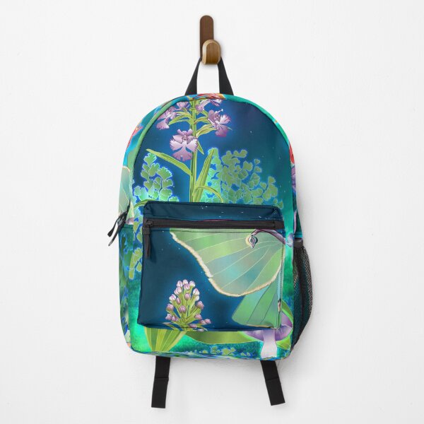 Item preview, Luna Moth, Columbine, Mushrooms, Fringed Orchid Moonscape designed and sold by Jedi-Artist.