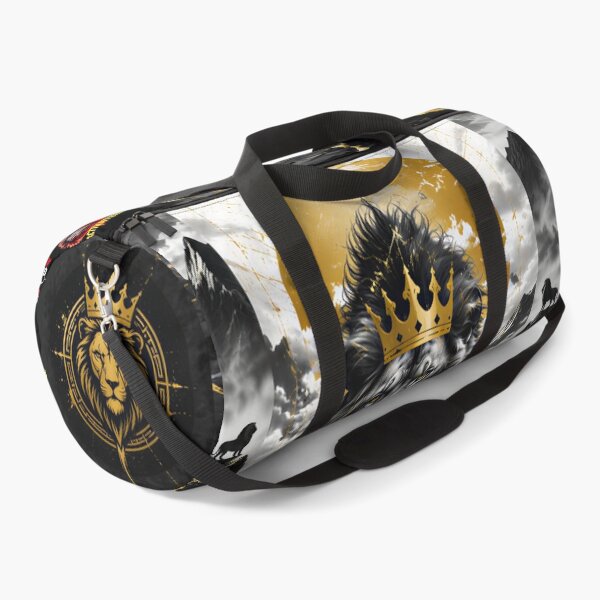 Item preview, Lion King Strenght Fitness Duffle Bag  designed and sold by KLERIKSTORE.