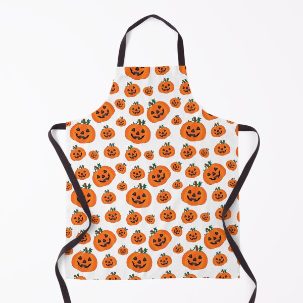 Item preview, Halloween Orange Pumpkins Print, Jack O Lantern Design designed and sold by bestggraphico.
