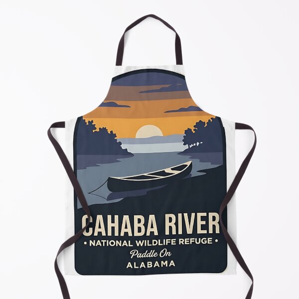 Item preview, Cahaba River Canoe Alabama Refuge Sticker designed and sold by DetourDgn.