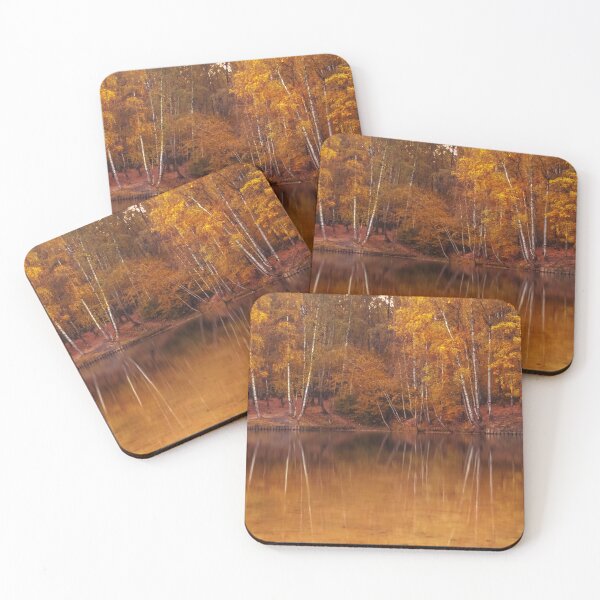 Item preview, Golden Mirrors of the Amber Lake designed and sold by MariaAbaza.