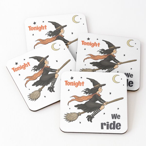 Item preview, Tonight We Ride – Orange & Black designed and sold by Valerie Valentine.