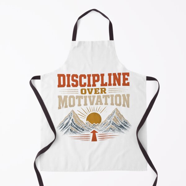 Item preview, Discipline Over Motivation Mountain — Light Version designed and sold by TheOddPrints.
