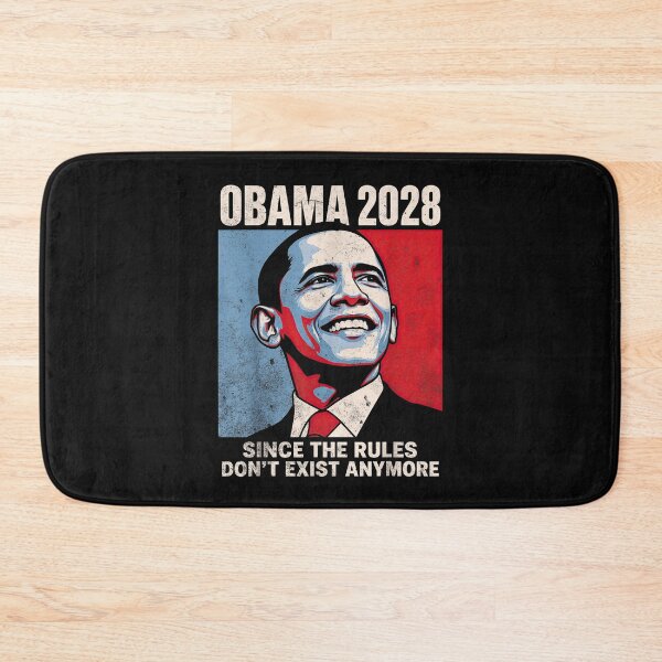 Item preview, Obama 2028 Since Rules Don’t Exist Anymore Political Satire designed and sold by egabilo.