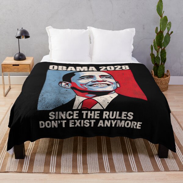 Item preview, Obama 2028 Since Rules Don’t Exist Anymore Political Satire designed and sold by egabilo.