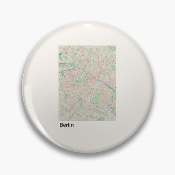 Item preview, Berlin Minimalistic Map Art designed and sold by MapsNerd.