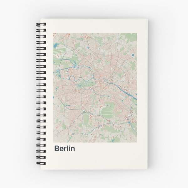 Item preview, Berlin Minimalistic Map Art designed and sold by MapsNerd.