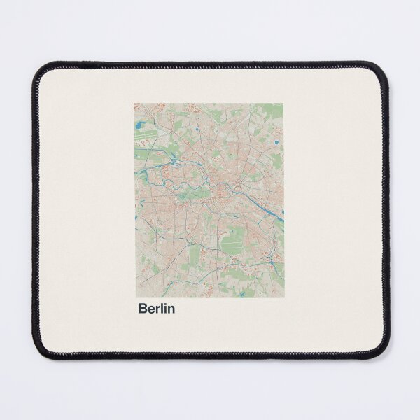 Item preview, Berlin Minimalistic Map Art designed and sold by MapsNerd.