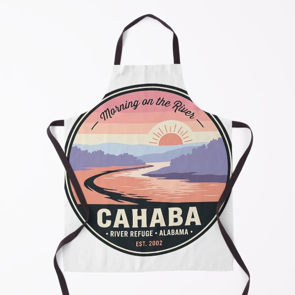 Item preview, Cahaba River Dawn Bend Alabama Refuge Sticker designed and sold by DetourDgn.