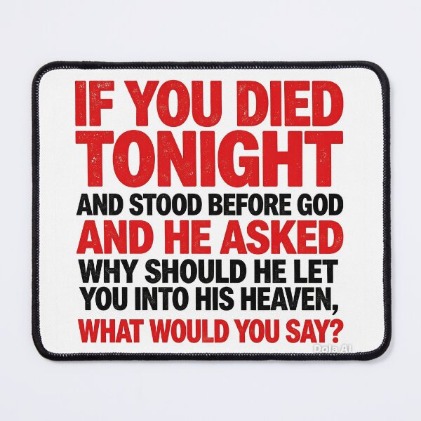 Item preview, If You Died Tonight — Before God Question designed and sold by Hope for Uganda.