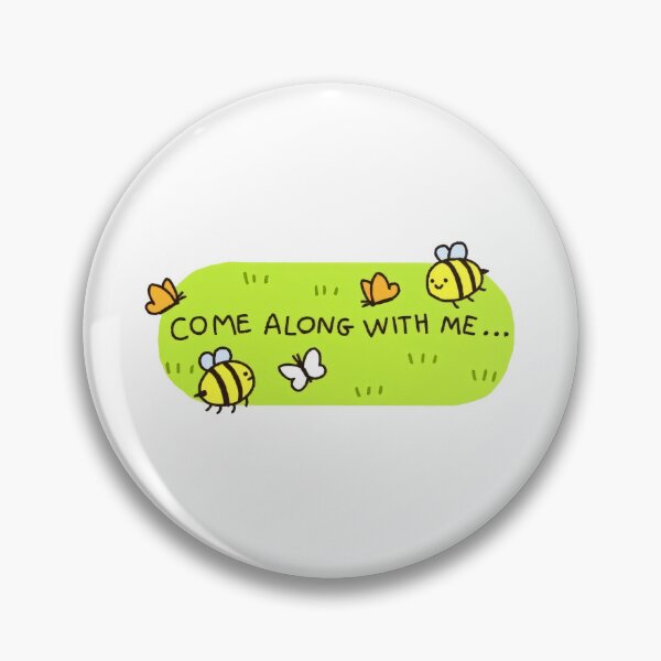 Item preview, Come Along With Me Nature Butterfly Adventure Quote designed and sold by Brenza Boggart.