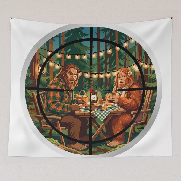 Item preview, Funny Bigfoot Sighting - First Date Night designed and sold by Spank My Yeti.