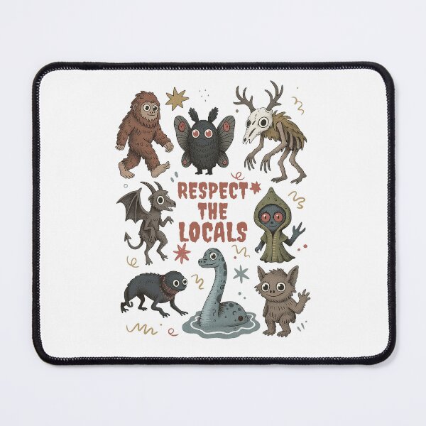 Item preview, Respect The Locals Cryptid Spooky designed and sold by studio-ssaam.