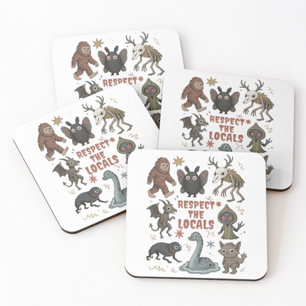 Item preview, Respect The Locals Cryptid Spooky designed and sold by studio-ssaam.