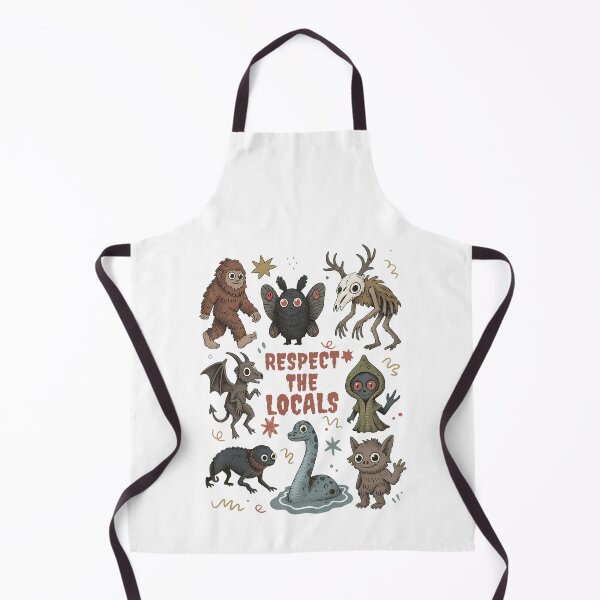 Item preview, Respect The Locals Cryptid Spooky designed and sold by studio-ssaam.