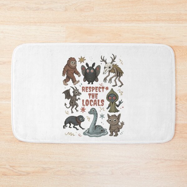 Item preview, Respect The Locals Cryptid Spooky designed and sold by studio-ssaam.