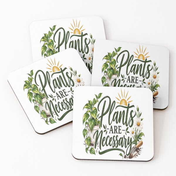 Item preview, Plants Are Necessary designed and sold by Julie Leisure Gardening.