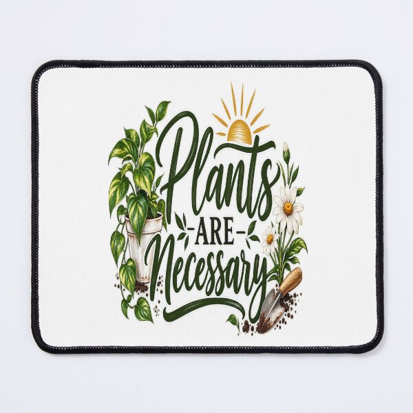 Item preview, Plants Are Necessary designed and sold by Julie Leisure Gardening.