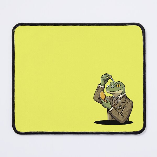 Item preview, Gentleman Reptilian Skincare Routine Victorian Dapper Lizard Person Grooming Pop Art designed and sold by Rare By Hero.
