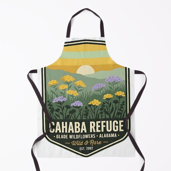 Item preview, Cahaba Refuge Wildflower Glade Alabama Sticker designed and sold by DetourDgn.