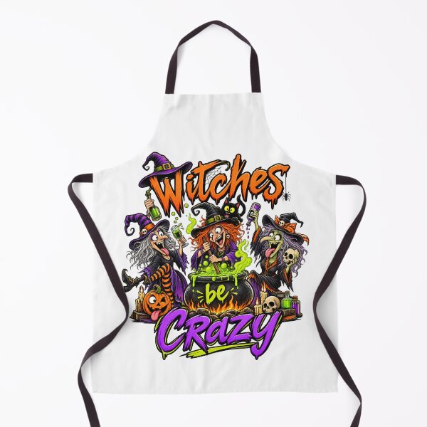 Item preview, Witches Be Crazy, Halloween Vibes designed and sold by Inappropriate Ink.