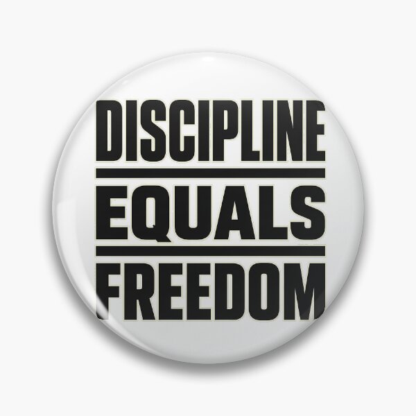Item preview, Discipline Equals Freedom Motivation Gym Workout Quote designed and sold by chattsuede.