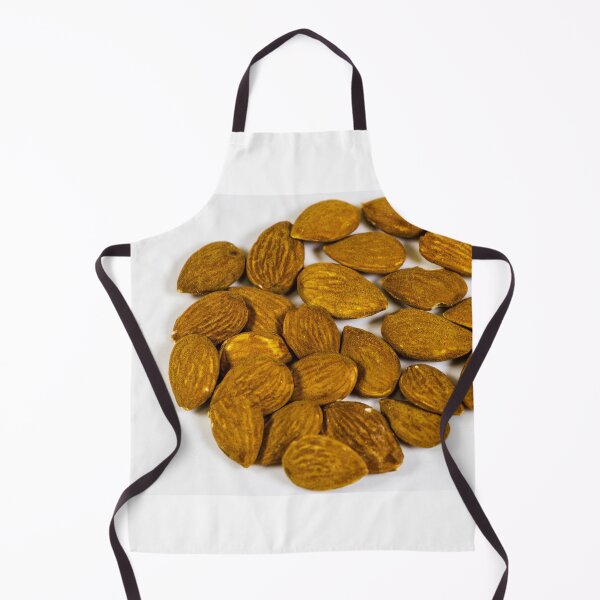 Item preview, Roasted Almonds Close-Up On White Background Healthy Snack And Nutty Protein Seeds designed and sold by Nmallia.