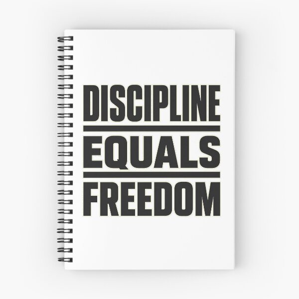 Item preview, Discipline Equals Freedom Motivation Gym Workout Quote designed and sold by chattsuede.