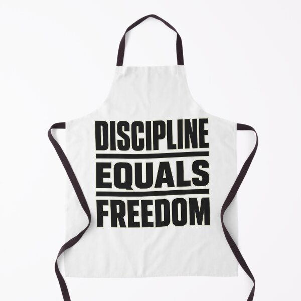 Item preview, Discipline Equals Freedom Motivation Gym Workout Quote designed and sold by chattsuede.