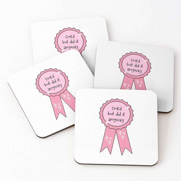 Item preview, Tried But Did It Anyway Pink Participation Award Ribbon designed and sold by Brenza Boggart.