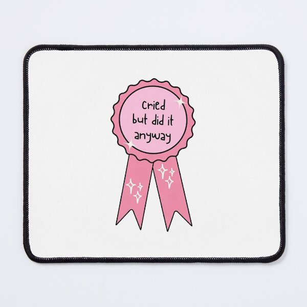 Item preview, Tried But Did It Anyway Pink Participation Award Ribbon designed and sold by Brenza Boggart.