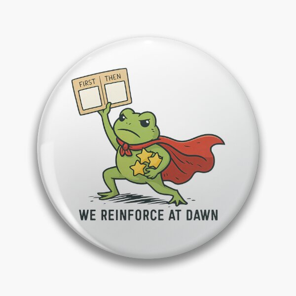 Item preview, We Reinforce At Dawn Frog Meme designed and sold by studio-ssaam.