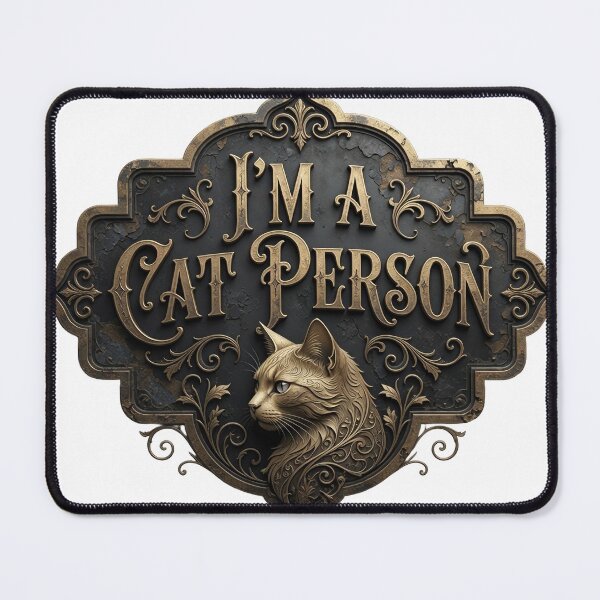 Item preview, Trendy I'M A CAT PERSON designed and sold by dazzlemakers.