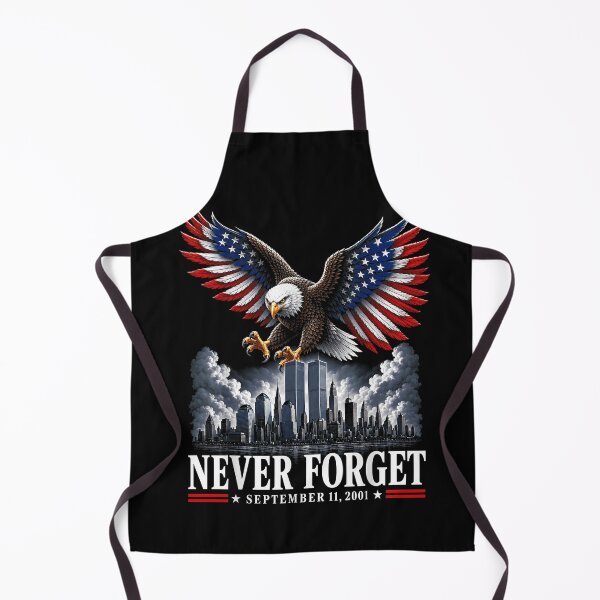 Item preview, Never Forget September 11 2001 Patriot Eagle 9/11 Memorial designed and sold by Remontadarnia.