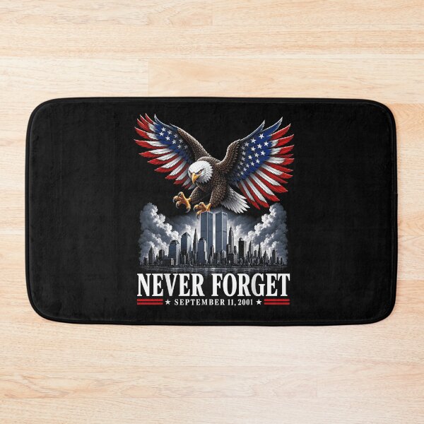 Item preview, Never Forget September 11 2001 Patriot Eagle 9/11 Memorial designed and sold by Remontadarnia.