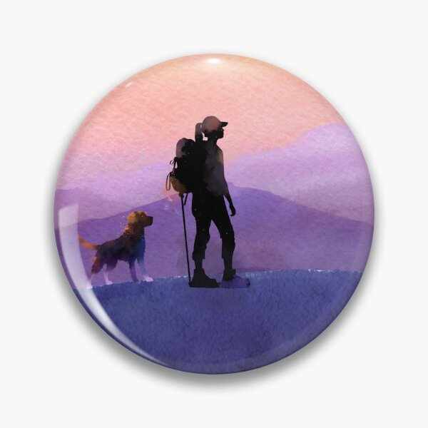 Item preview, A Hiker and Her Dog designed and sold by monicabianca.