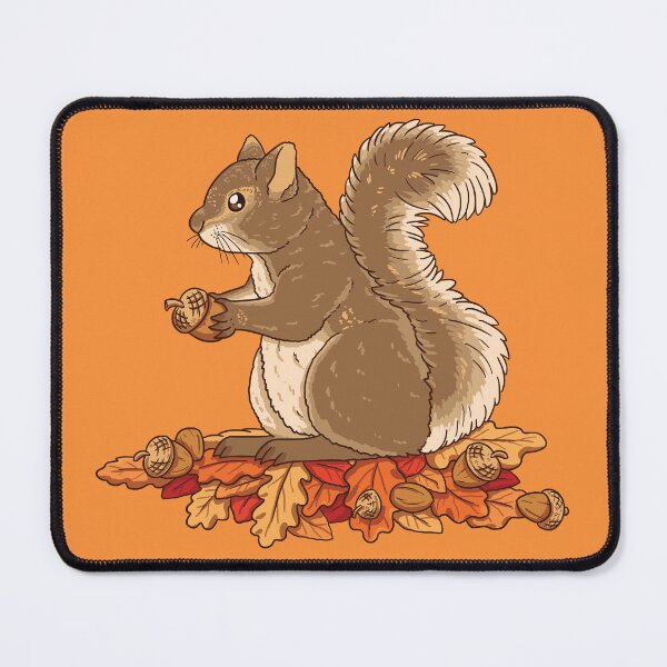 Item preview, Squirrel foraging acorns designed and sold by Maria-Henriques.