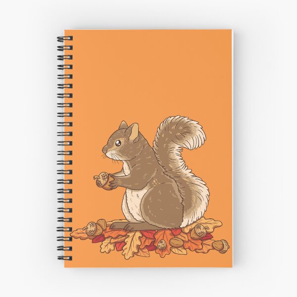Item preview, Squirrel foraging acorns designed and sold by Maria-Henriques.
