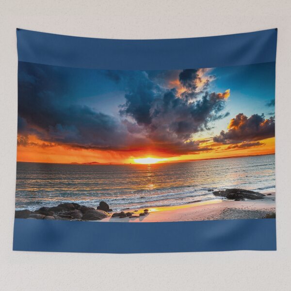 Item preview, Dramatic Sunset with Clouds rolling by designed and sold by Faith Based Decor .