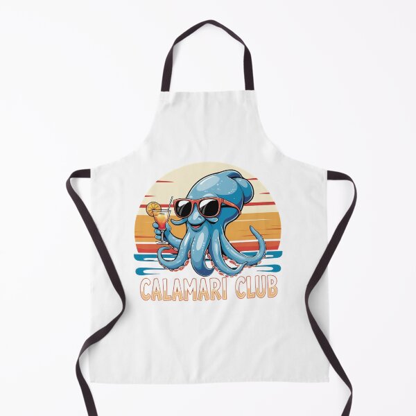 Item preview, Calamari Club T-Shirt | Funny Octopus Shirt with Sunglasses | Humorous Squid Gift for Men and Women | Summer Beach Holiday Top designed and sold by Aetheriaworld.