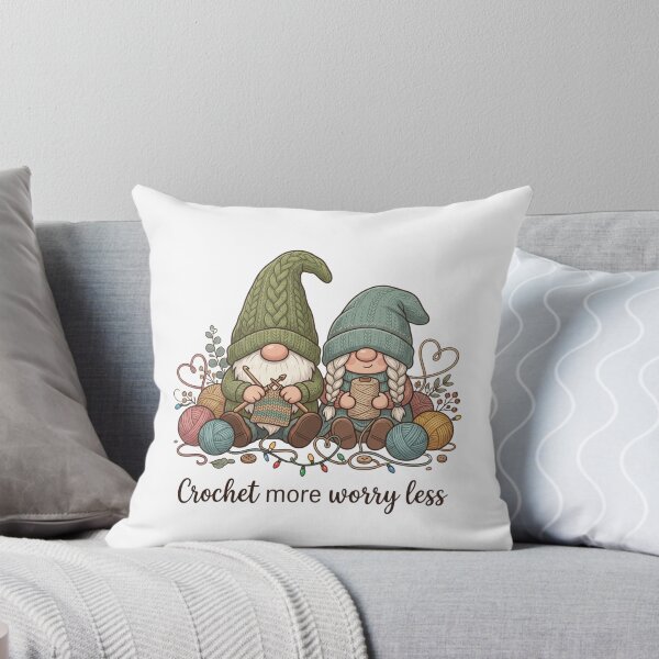 Item preview, knitting gnome designed and sold by domostore.