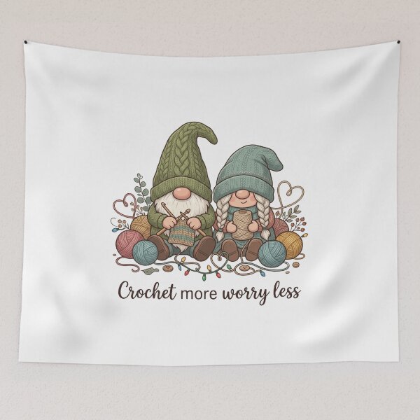 Item preview, knitting gnome designed and sold by domostore.