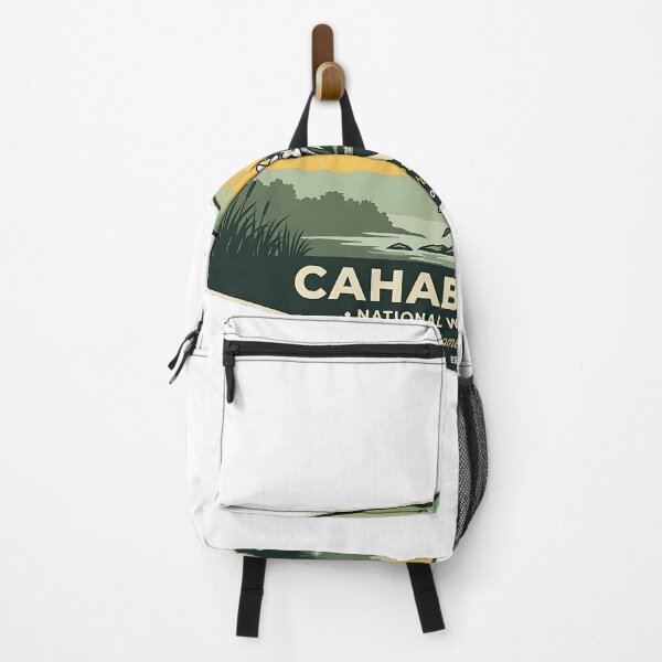 Item preview, Cahaba River NWR Alabama Lily Badge Sticker designed and sold by DetourDgn.